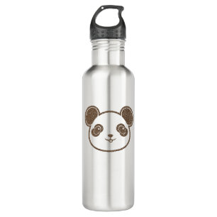 Botella De Agua Oso Panda angustiado