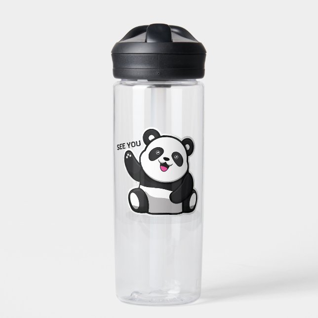 Botella De Agua oso panda lindo (Delante)