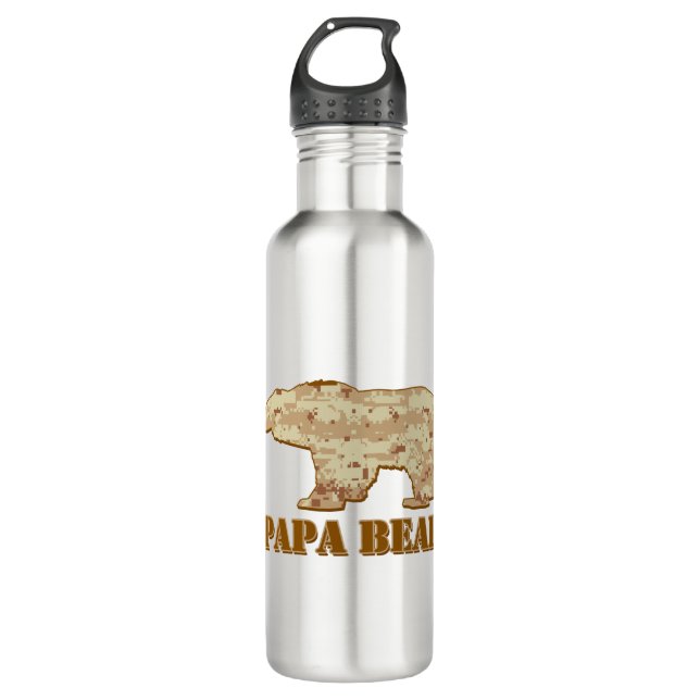 BOTELLA DE AGUA OSO PAPA (Anverso)