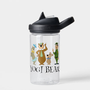 Botella De Agua Oso Yogi y la rosa clásica de los amigos