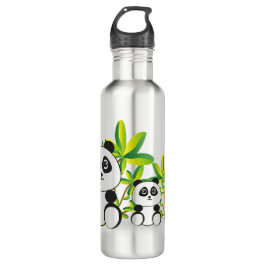 Botella De Agua Osos de panda
