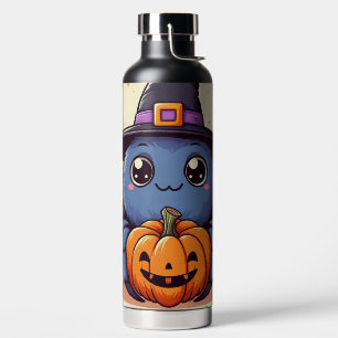Botella De Agua Otoño/otoño/araña/bruja/halloween