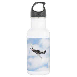 Botella De Agua P51 Mustang En El Vuelo