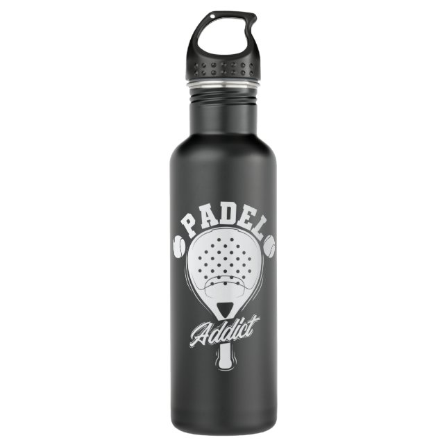 Botella De Agua Padel Addict Tennis Ballsportart (Anverso)