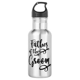 Botella De Agua Padre de la Groom