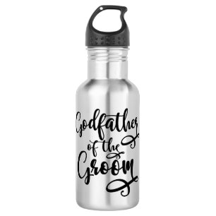 Botella De Agua Padrino del Groom