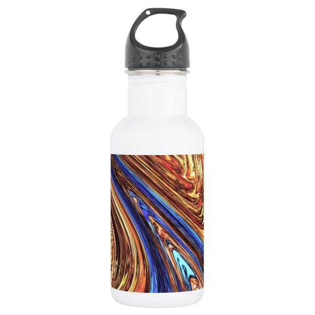 Botella De Agua Paint Resumen (Anverso)