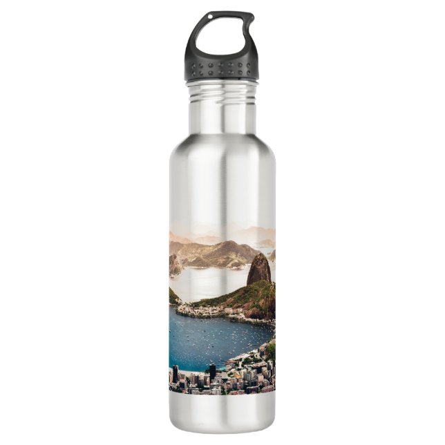 Botella De Agua Paisaje de Río de Janeiro (Anverso)