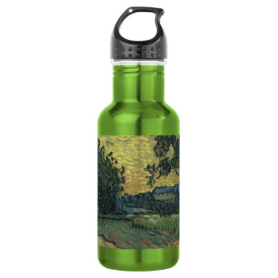 Botella De Agua Paisaje de Van Gogh al Crepúsculo