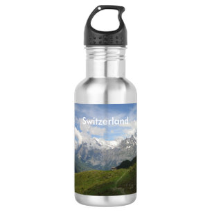 Botella De Agua Paisaje suizo magnífico