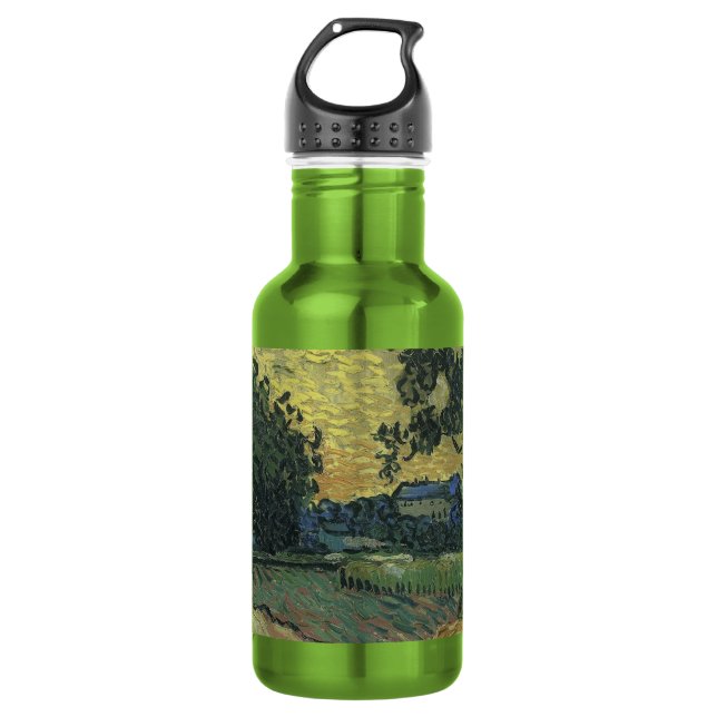 Botella De Agua Paisaje Van Gogh en Twilight (Anverso)