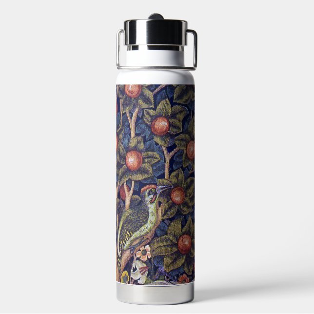 Botella De Agua Pájaro carpintero, William Morris (Reverso)