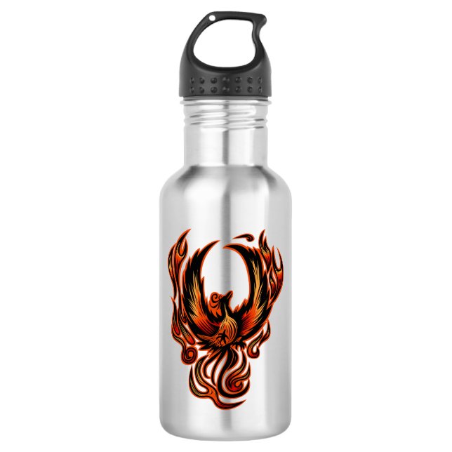 Botella De Agua Pájaro De Fuego (Anverso)