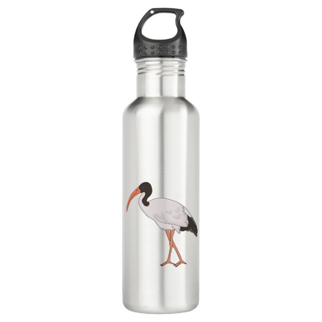 Botella De Agua Pájaro Ibis Bin Chicken (Anverso)