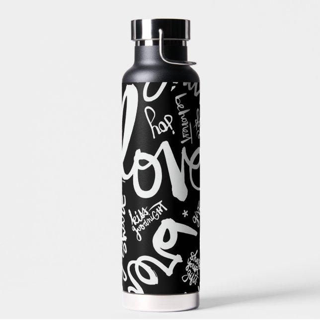 Botella De Agua Palabras (Izquierdo)
