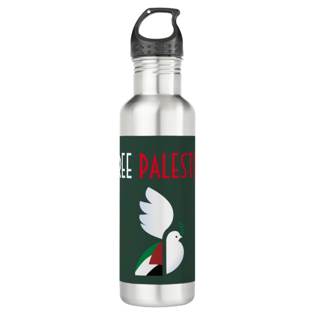 Botella De Agua Palestina Libre (Anverso)
