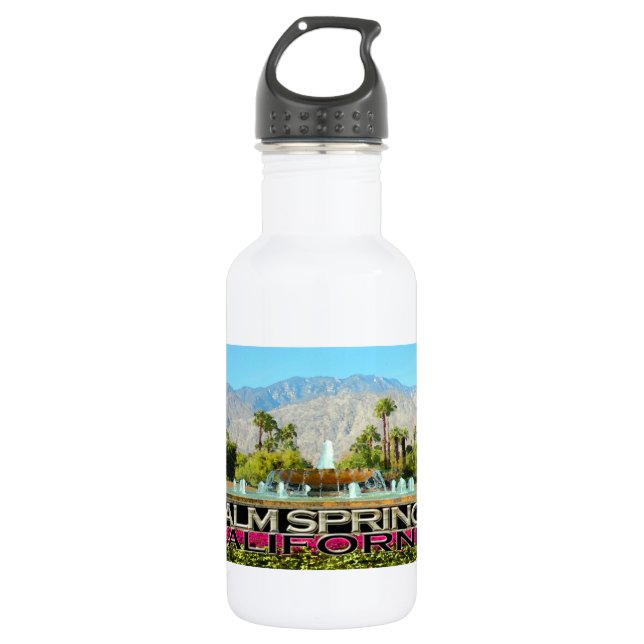 Botella De Agua Palm Springs (Anverso)