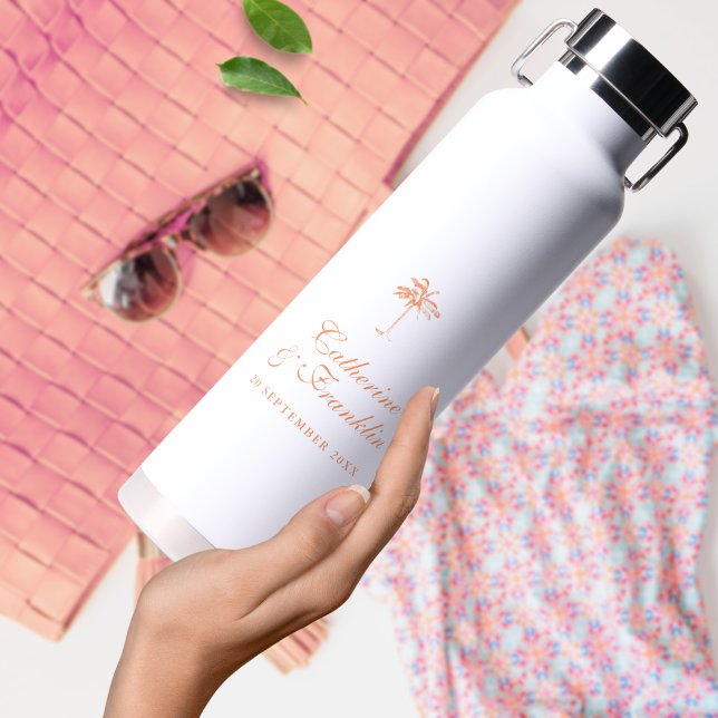 Botella De Agua Palm Tree Tropical (Subido por el creador)