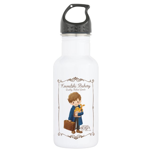 Botella De Agua Panadería Kowalski - Newt Scamander (Anverso)