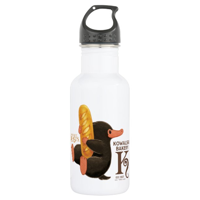 Botella De Agua Panadería Kowalski - Niffler con pan (Anverso)