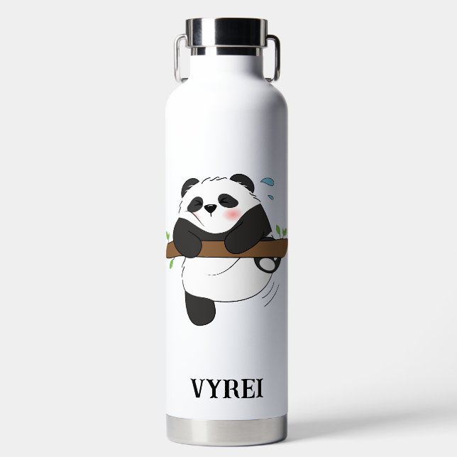 Botella De Agua Panda de escalada cúpula Doble cara Delantera (Delantero)