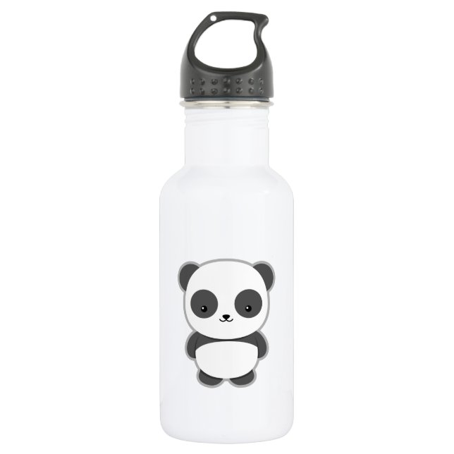 Botella De Agua Panda de Kawaii (Anverso)