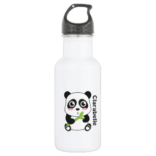 Botella De Agua Panda linda del bebé del dibujo animado