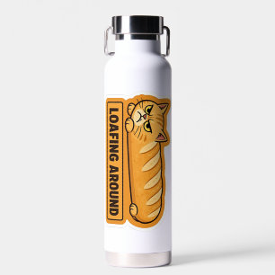 Botella De Agua Panecillo de Gato Divertido 