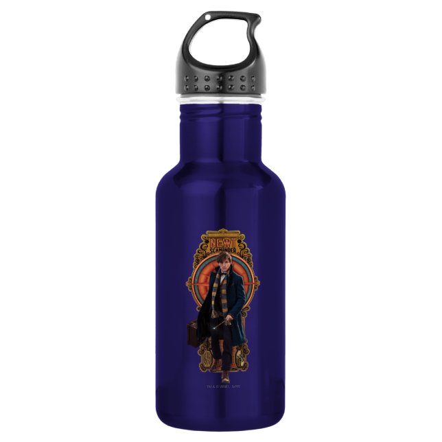 Botella De Agua Panel de estilo Art Nouveau de NEWT SCAMANDER™ (Anverso)