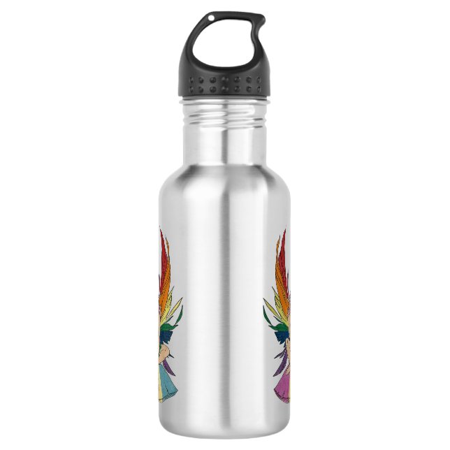 Botella De Agua Pansexual Faerie (Anverso)