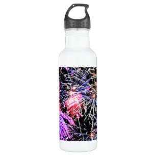 Botella De Agua Pantalla de fuegos artificiales