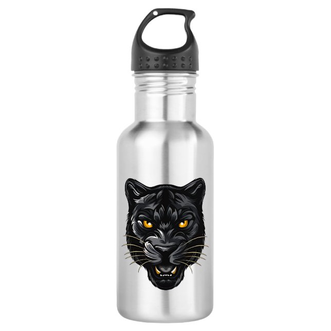 Botella De Agua Pantera Negra (Anverso)