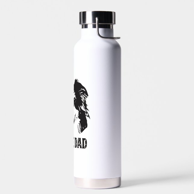 Botella De Agua Papá Aussie - Padre Pastor Australiano (Izquierdo)