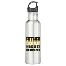Botella De Agua Papá de 5 estrellas altamente recomendado
