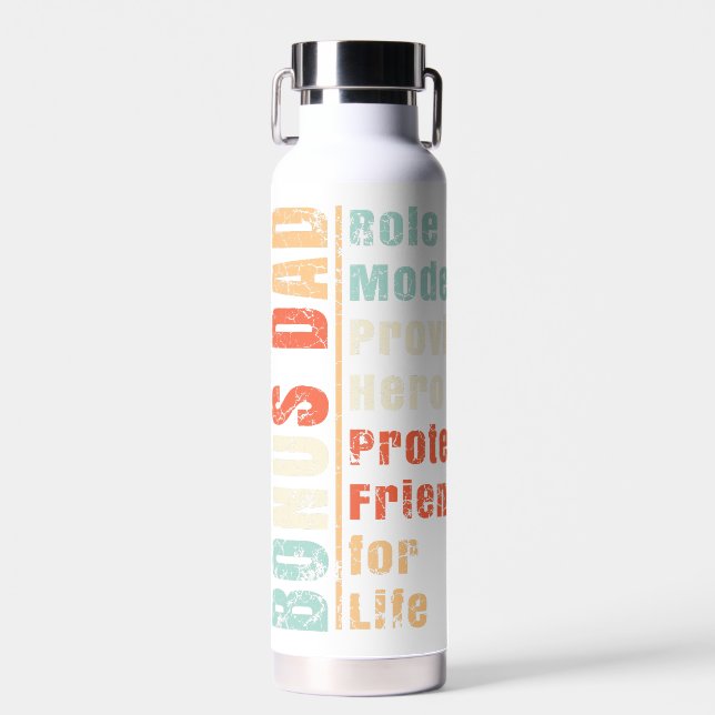 Botella De Agua Papá de Regalo (Delantero)