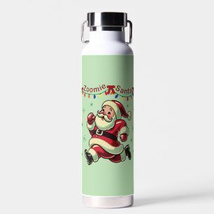 Botella De Agua Papá Noel Zoomie Navidad