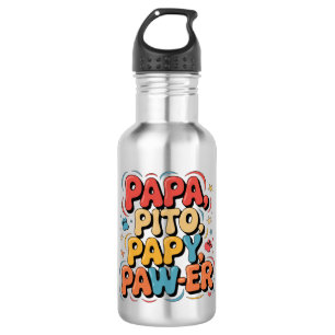 Botella De Agua Papa Pito Pappy Pawer