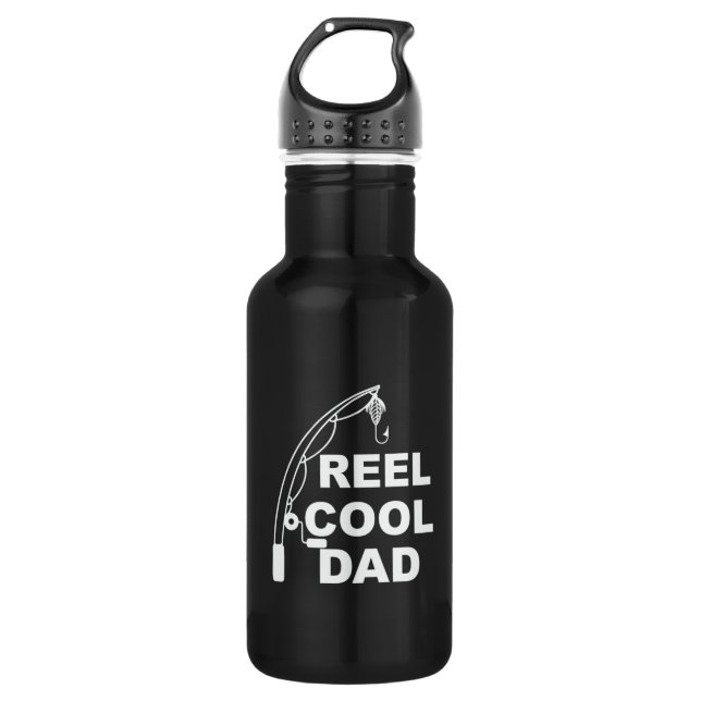 Botella De Agua Papá Regalos | Reel Guay Dad (Anverso)