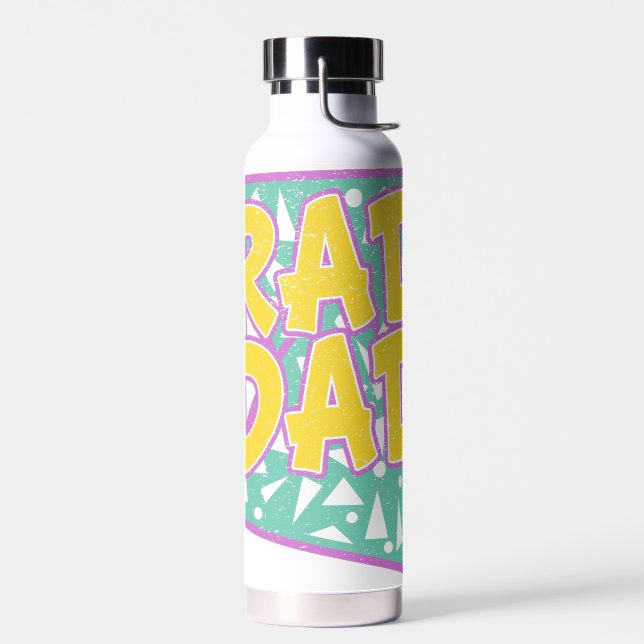 Botella De Agua Papá Retro Radical (Izquierdo)
