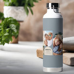 Botella De Agua Papá te amamos siempre 6 Collages de fotos 32 oz<br><div class="desc">Botella de agua personalizado para papá con 6 de tus fotos mostradas en un collage moderno con tu texto personalizado. Utilice la plantilla de personalización para agregar sus fotos y editar la mayor parte de la redacción que desee. Si desea cambiar los colores para que se ajusten a la decoración...</div>