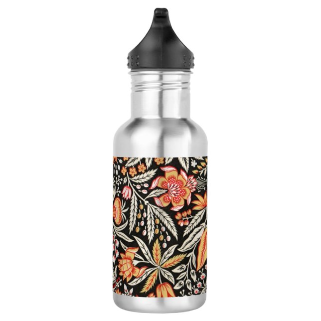 Botella De Agua Papel de Morris 18 onzas. Blanco (Derecha)