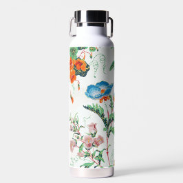Botella De Agua Papel pintado antiguo floral Francia 1830