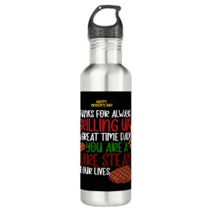 Botella De Agua Papi del Chef Funny Personalizado