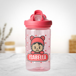 Botella de agua para bebé personalizada y ligera p