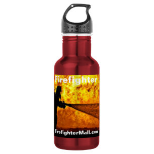Botella de agua para bomberos