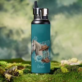 Botella de agua para caballo del oeste