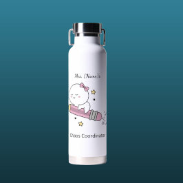 Botella de agua para coordinador de caos personali