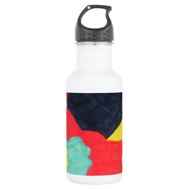 Botella de agua para criaturas rojas (Anverso)