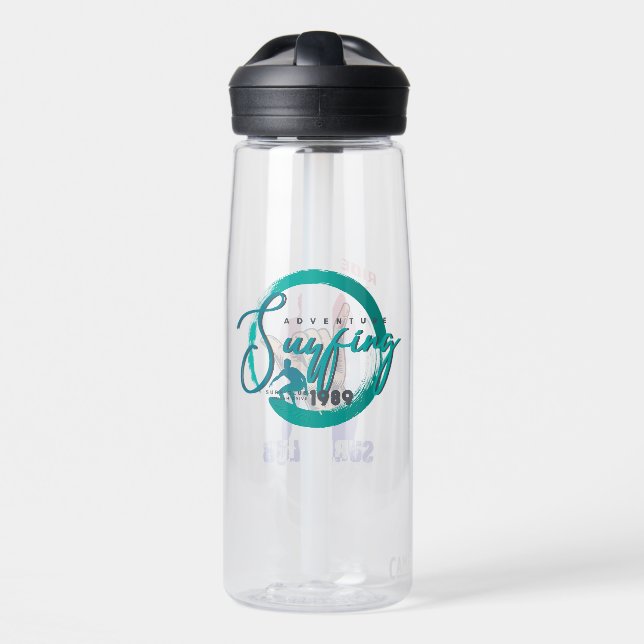Botella de agua para deporte de surf | 25oz (Delante)