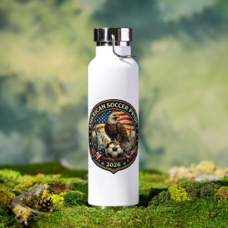 Botella de agua para deportes Eagle de orgullo del